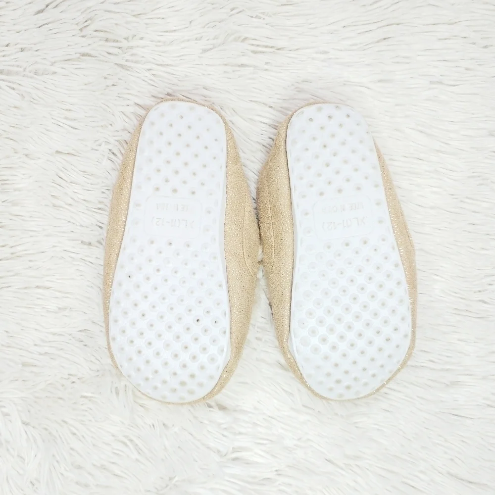 Gina Group Glitter Moccasins